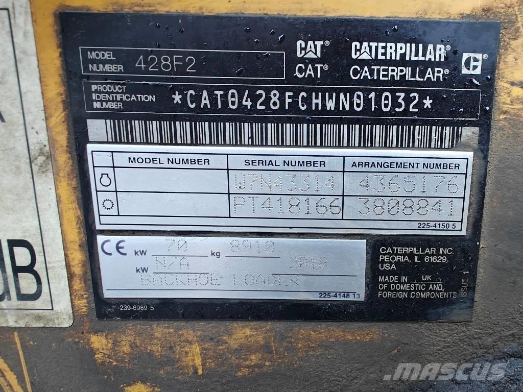 CAT 428 F2 Екскаватори-навантажувачі