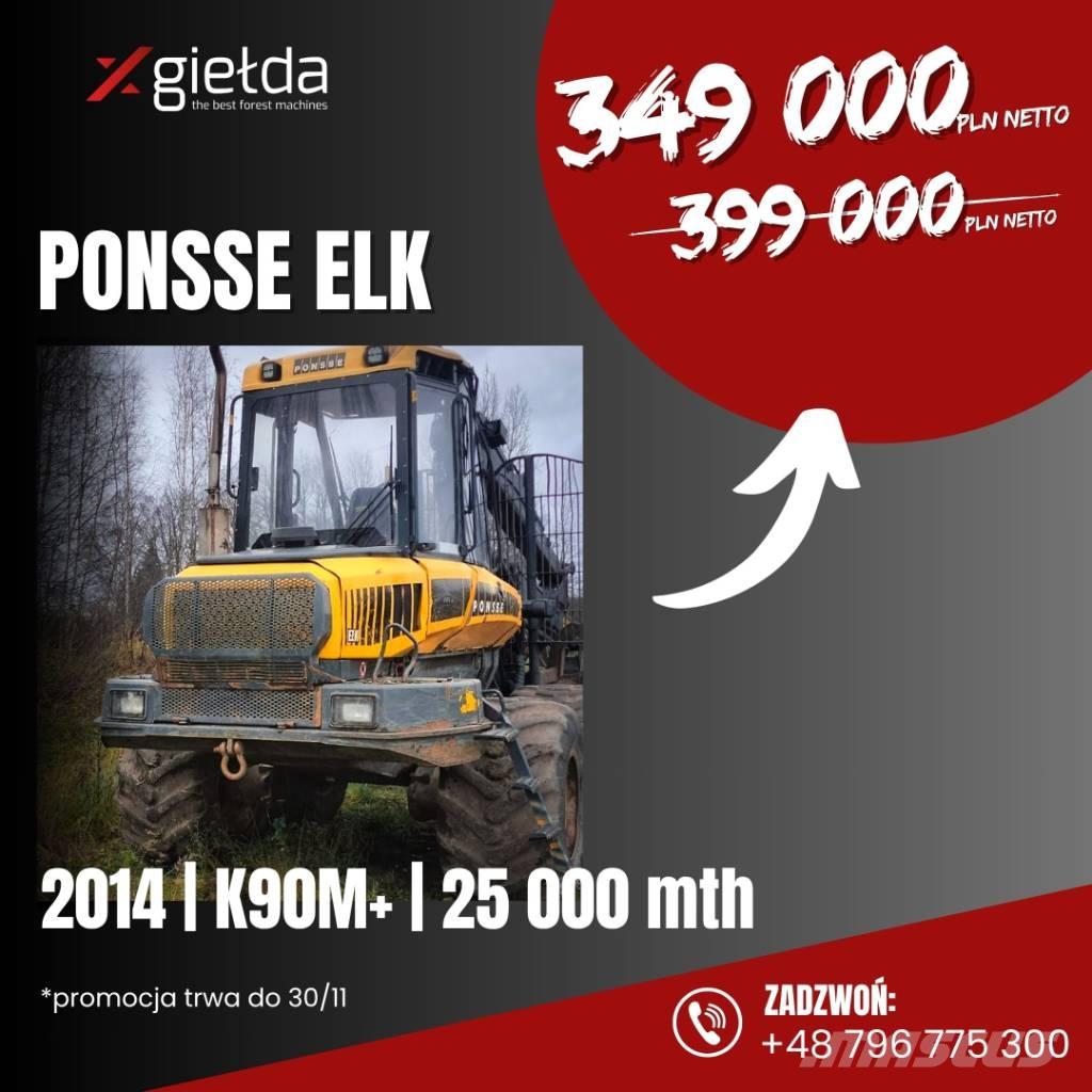Ponsse Elk Форвардери