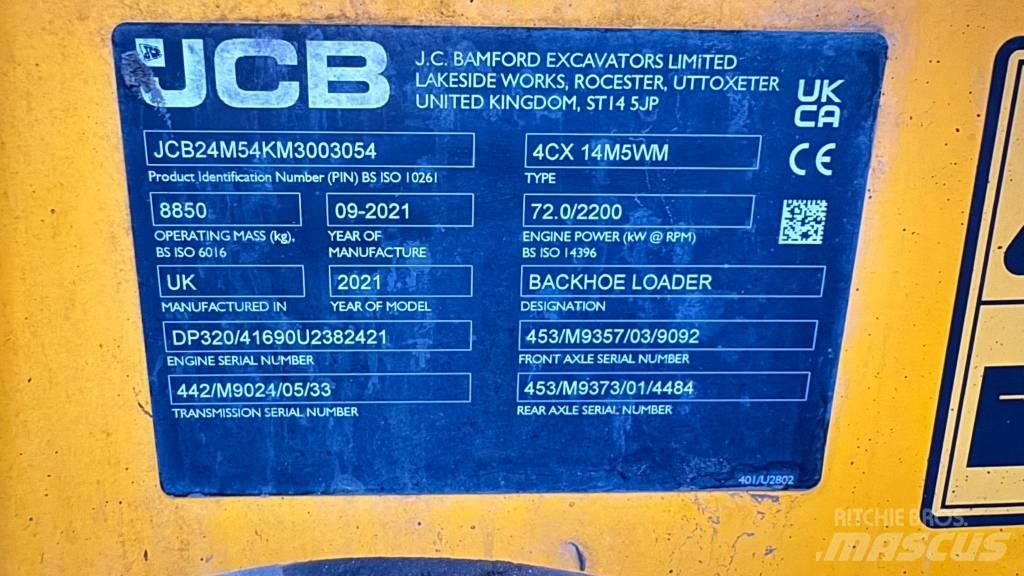 JCB 4 CX Екскаватори-навантажувачі