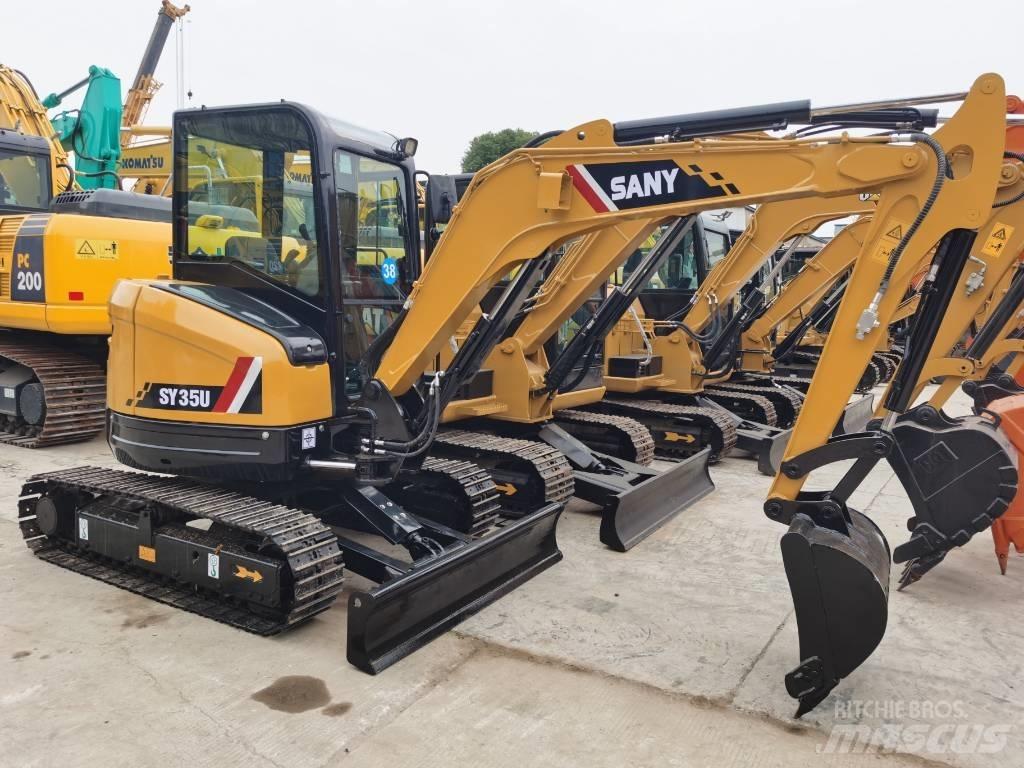 Sany SY 35 U Міні-екскаватори < 7т