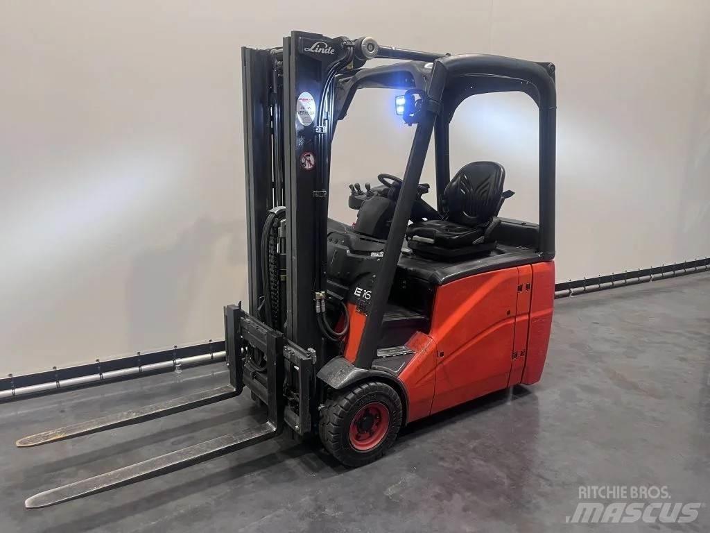 Linde E 16 H-01 Електронавантажувачі