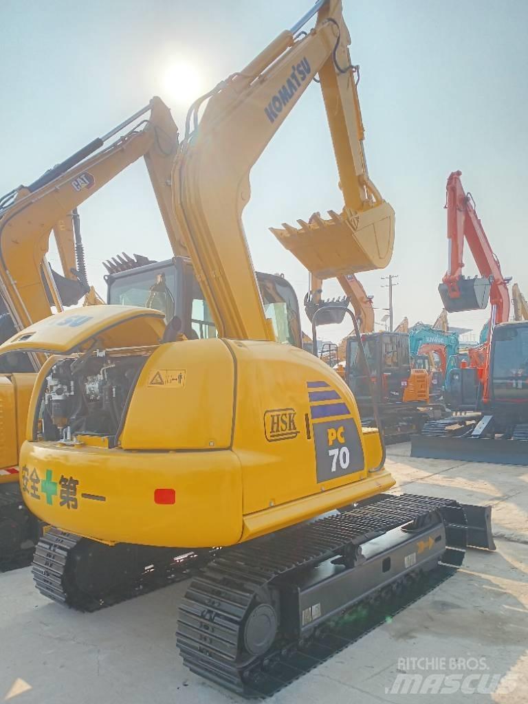 Komatsu PC 70 Міні-екскаватори < 7т
