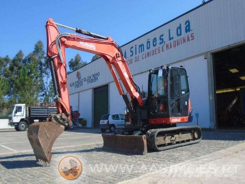 Kubota KX 080-4 Середні екскаватори 7т. - 12т.