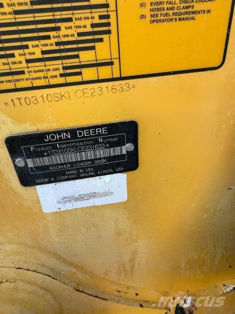 John Deere 310 SK Екскаватори-навантажувачі