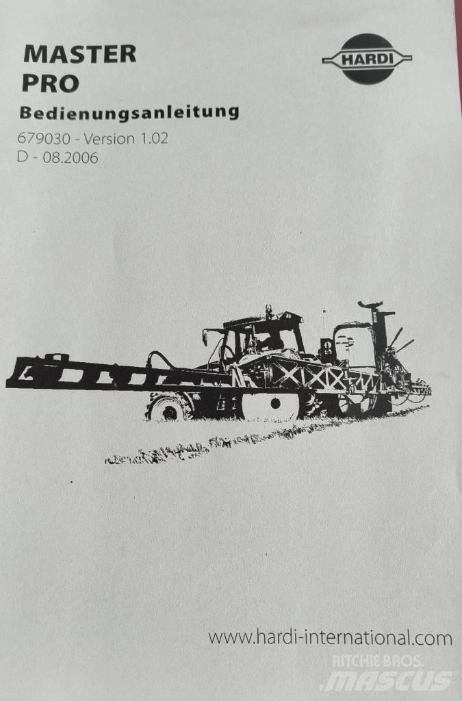 Hardi Master 1200 Навісні обприскувачі