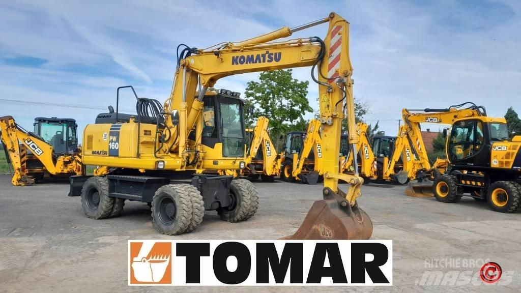 Komatsu PW 160-7 Колісні екскаватори