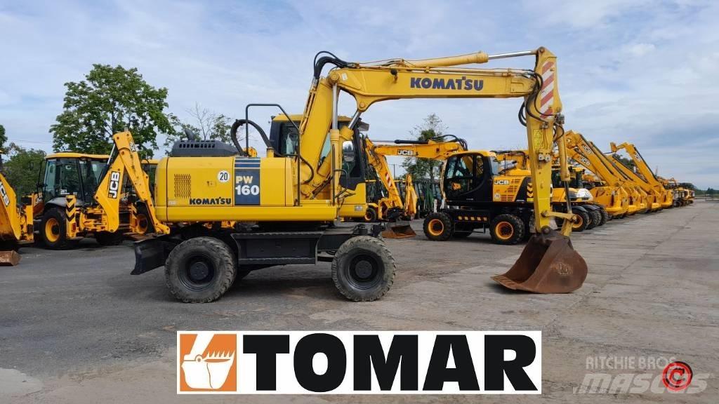 Komatsu PW 160-7 Колісні екскаватори