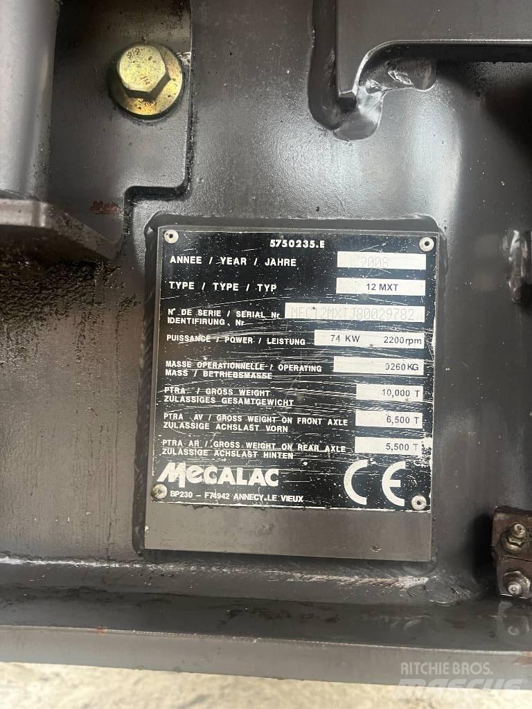 Mecalac 12 M XT Колісні екскаватори