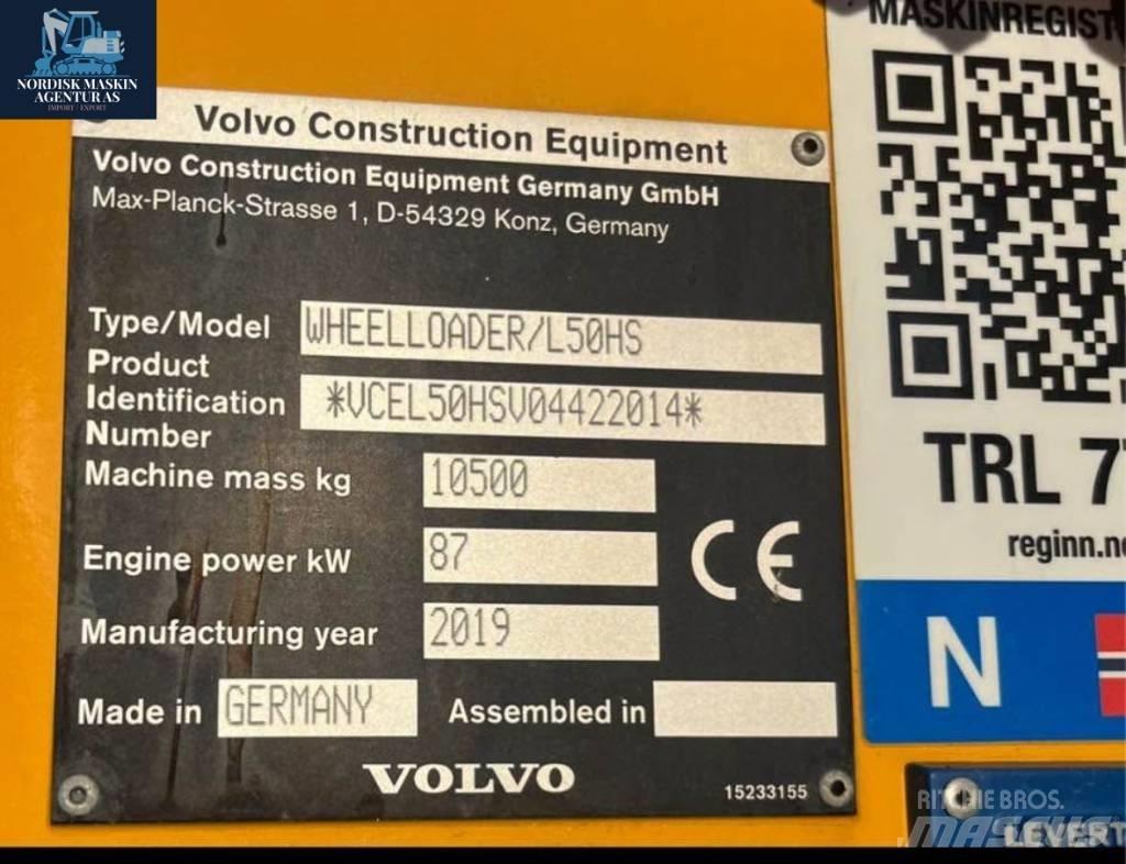 Volvo L 50 HS Фронтальні навантажувачі