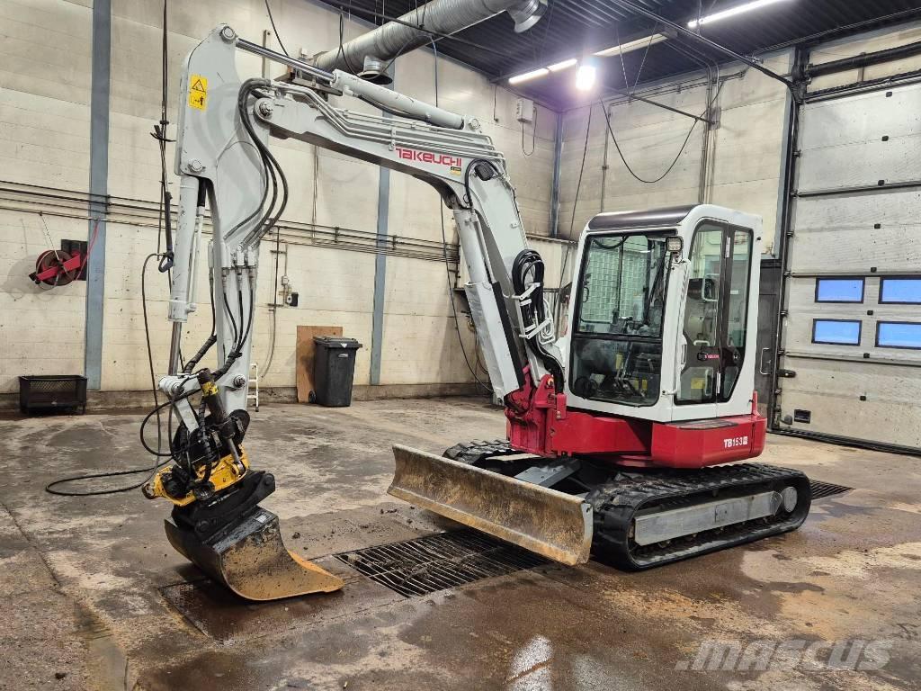 Takeuchi TB 153 FR Міні-екскаватори < 7т