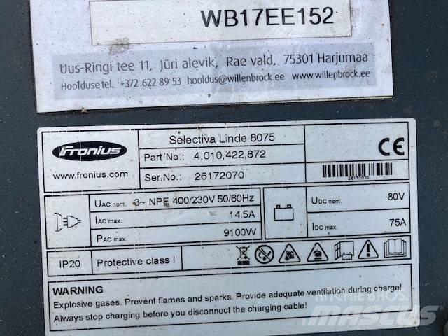 Linde E30/600HL/387 Електронавантажувачі