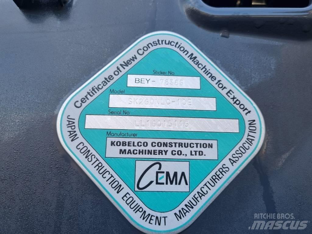 Kobelco SK260NLC Гусеничні екскаватори
