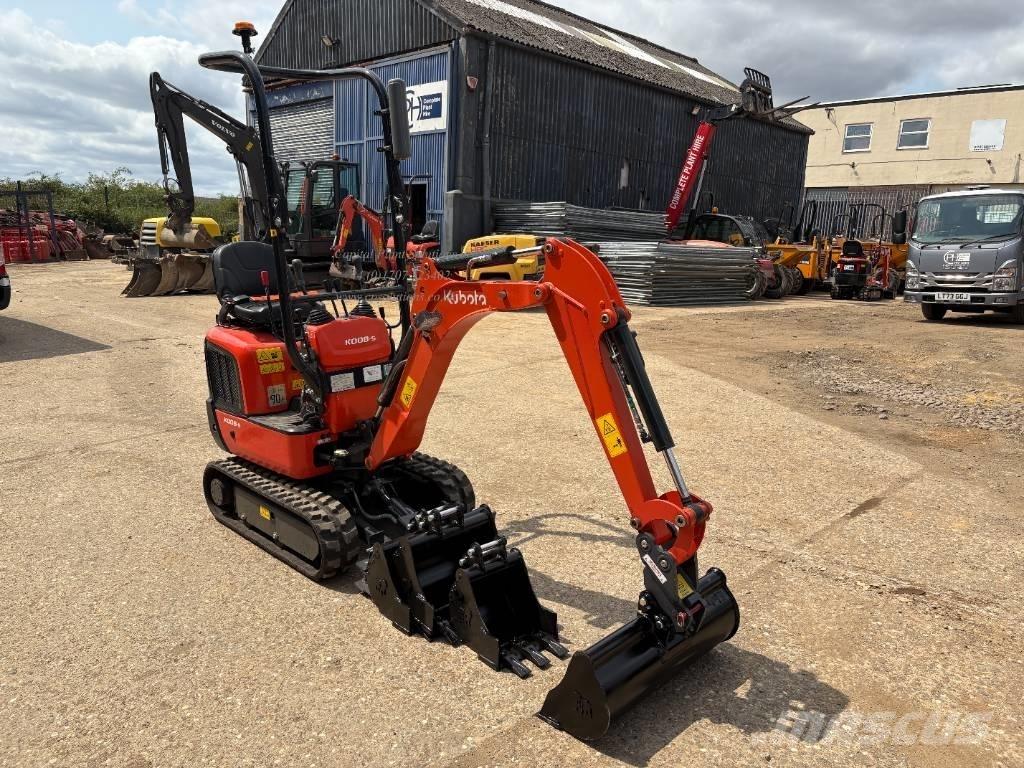 Kubota K 008-5 Міні-екскаватори < 7т