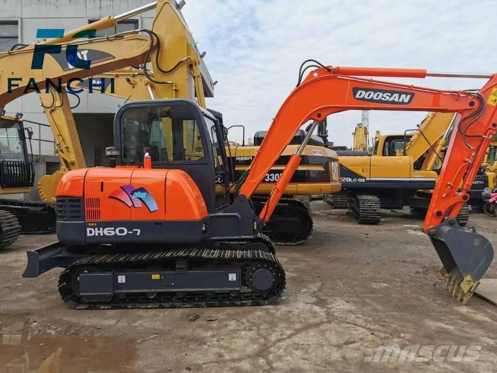 Doosan DH 60-7 Міні-екскаватори < 7т