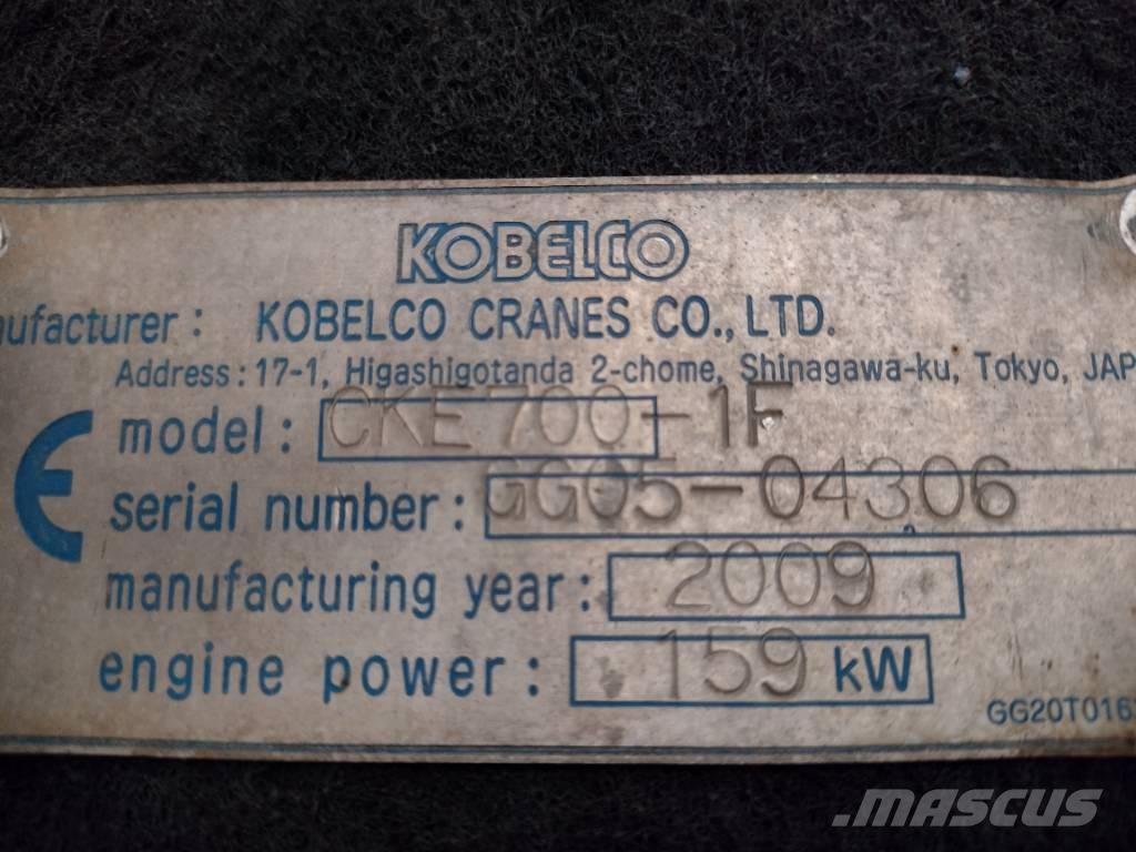 Kobelco CKE700-1F Гусеничні крани
