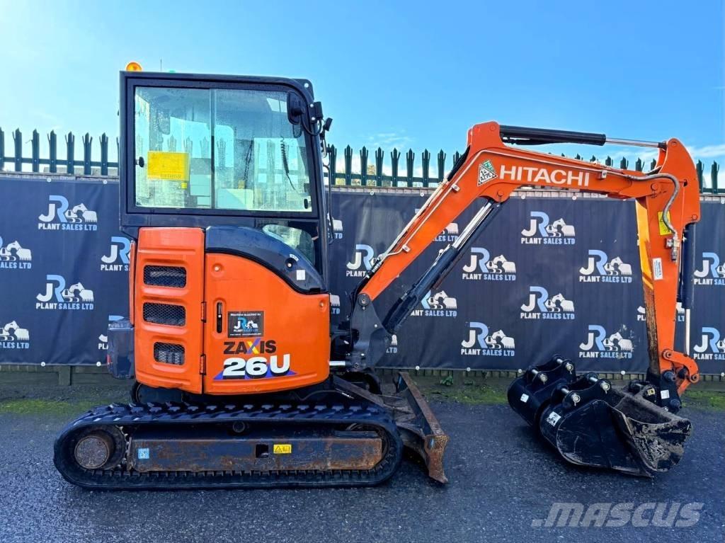 Hitachi ZX 26 U-6 CR Міні-екскаватори < 7т