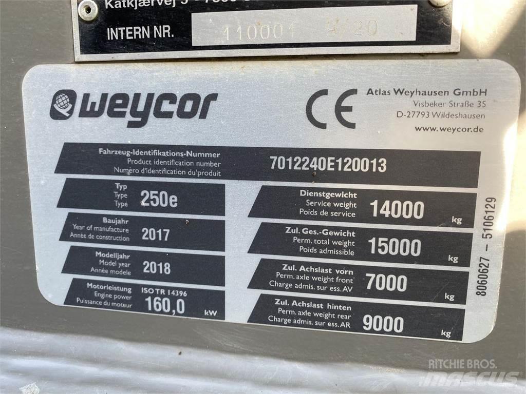 Weycor AR250E Фронтальні навантажувачі