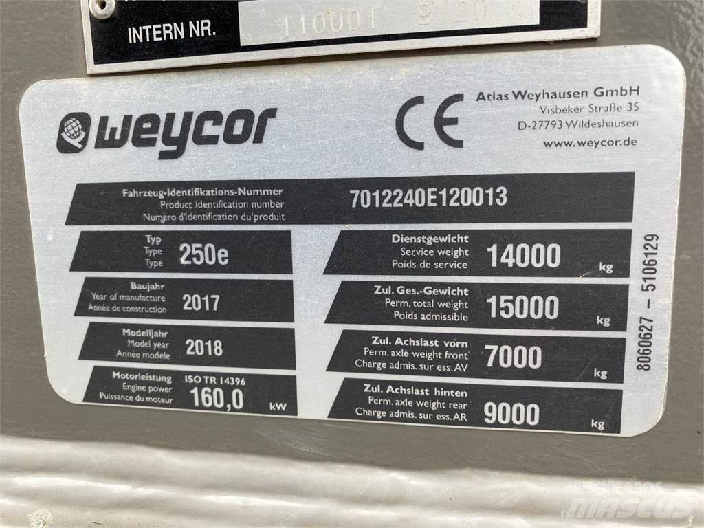Weycor AR250E Фронтальні навантажувачі