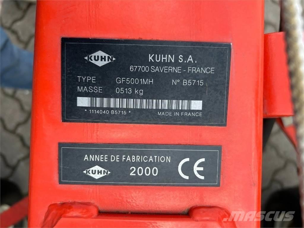 Kuhn GF 5001 MH Граблі і сінозворушувачі