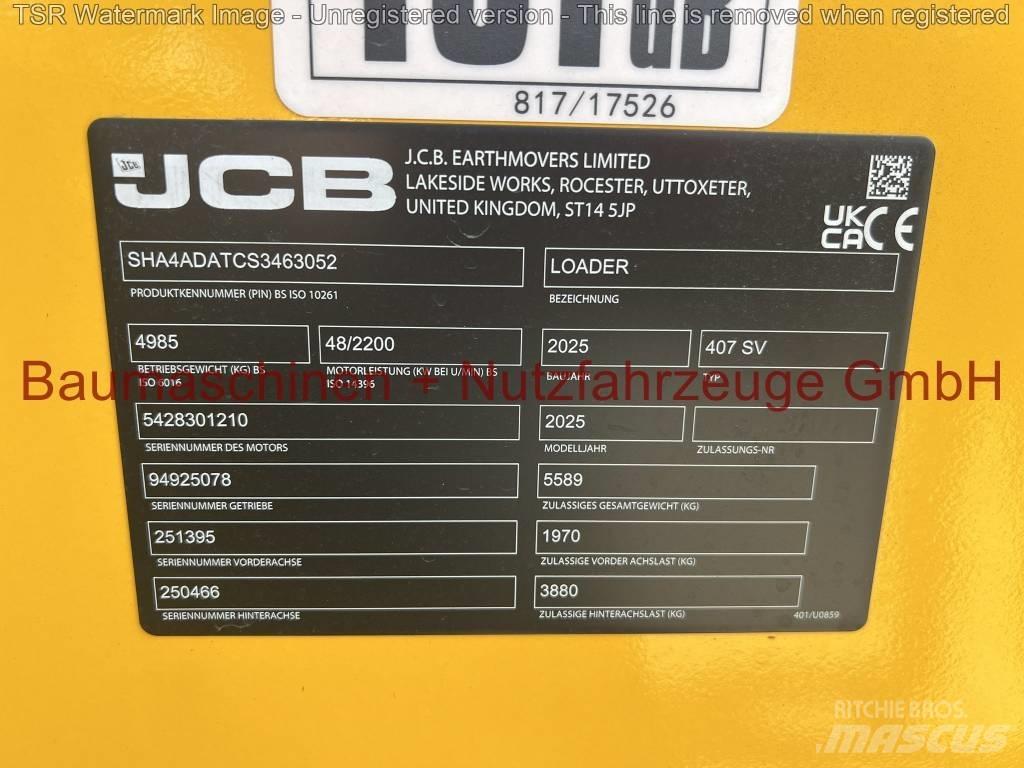 JCB 407 Klima -Demo- Фронтальні навантажувачі