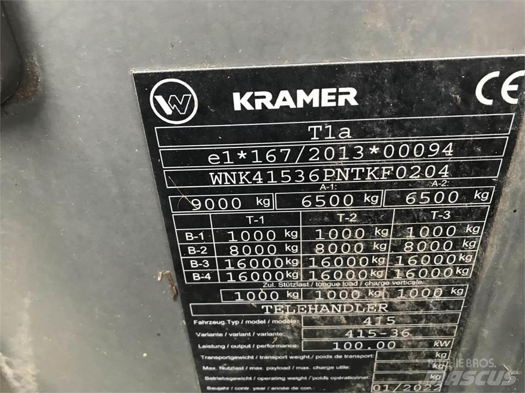 Kramer KT357 Телескопічний навантажувач