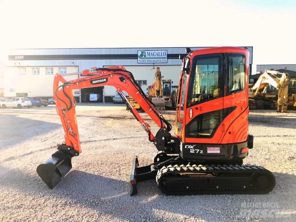 Doosan DX 27 Z Міні-екскаватори < 7т