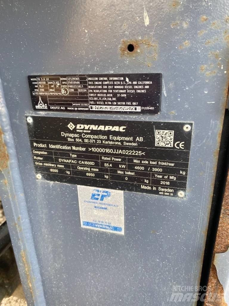 Dynapac CA 1500 D Інші дорожні катки