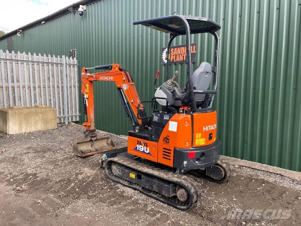 Hitachi ZX 19 U-6 Міні-екскаватори < 7т