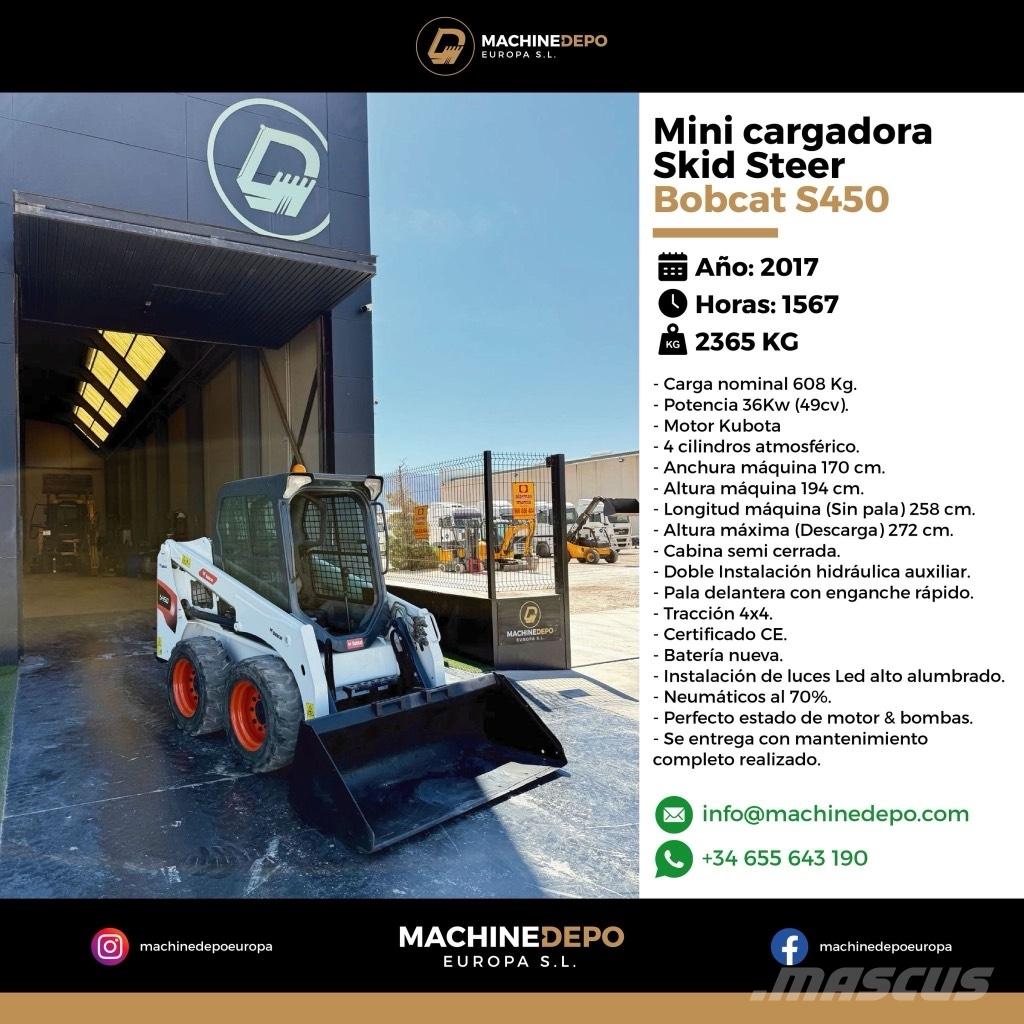 Bobcat S 450 Міні-навантажувачі