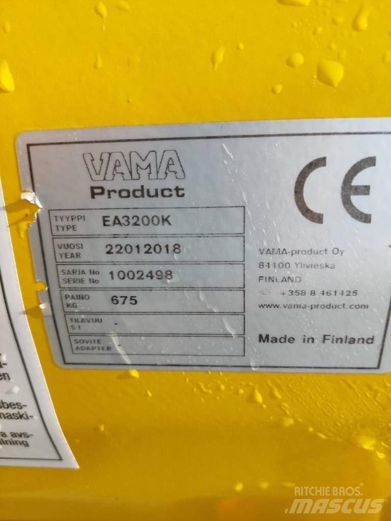 Vama EA 3200K Снігоочищувальні ножі та плуги