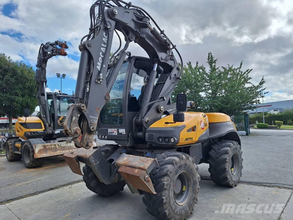 Mecalac 12 MTX Колісні екскаватори
