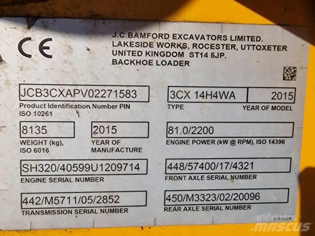 JCB 3 CX ECO Екскаватори-навантажувачі