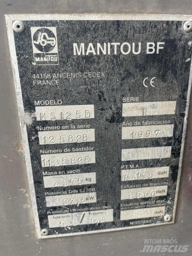 Manitou MST 125D Дизельні навантажувачі