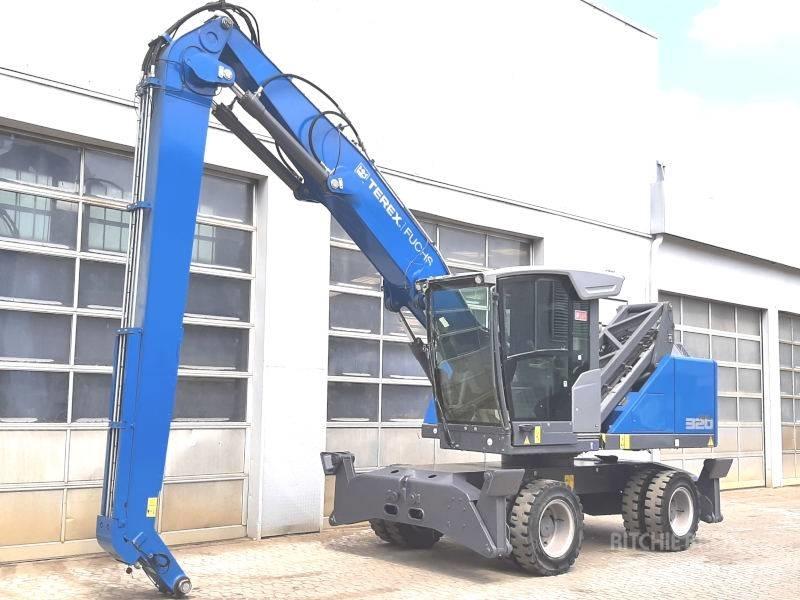 Fuchs MHL 320 F Перевантажувачі металобрухту/промислові навантажувачі