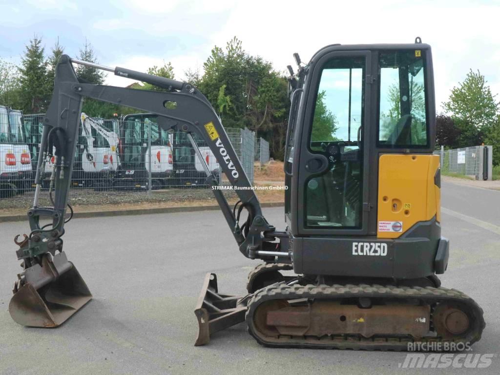 Volvo ECR 25 D Міні-екскаватори < 7т