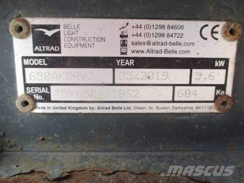 Altrad TDX650A Інші дорожні катки