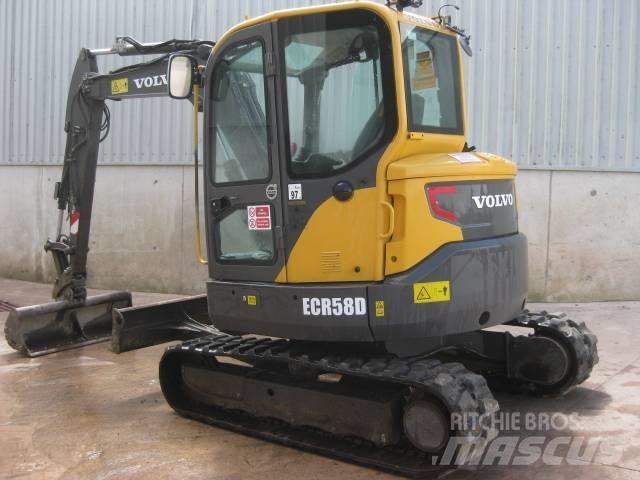 Volvo ECR 58 D Міні-екскаватори < 7т