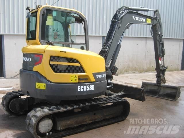 Volvo ECR 58 D Міні-екскаватори < 7т