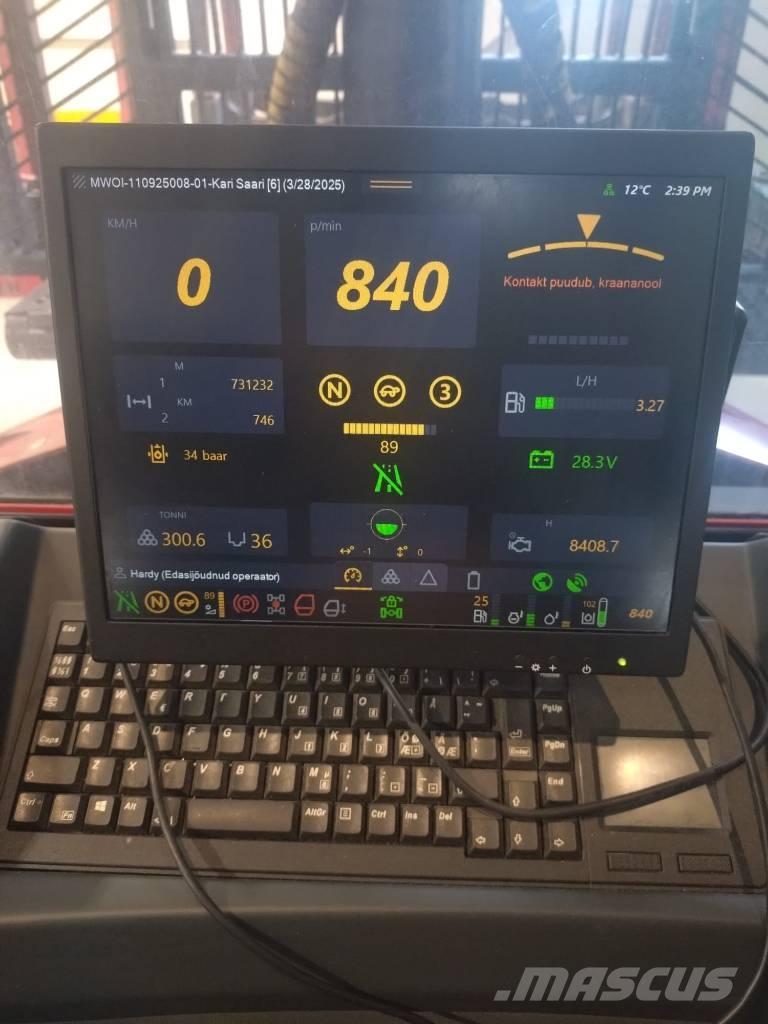 Komatsu 875 Форвардери