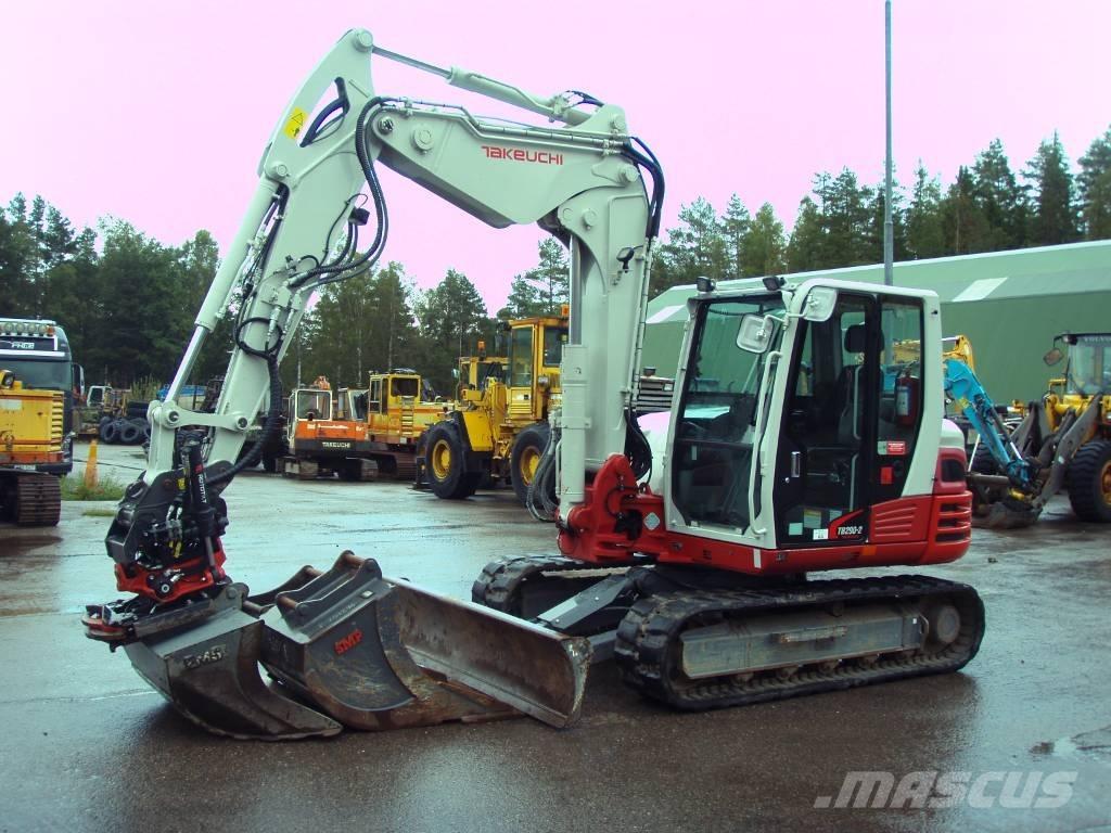 Takeuchi TB 290-2 Середні екскаватори 7т. - 12т.