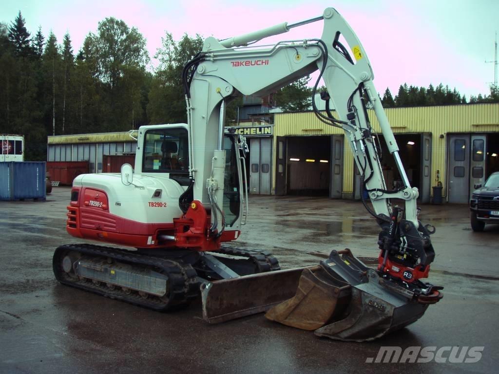 Takeuchi TB 290-2 Середні екскаватори 7т. - 12т.