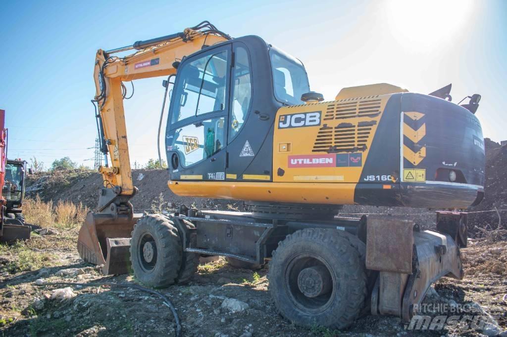 JCB JS160W Колісні екскаватори