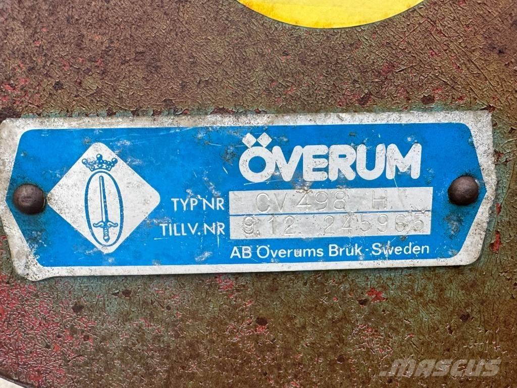 Överum CV498H Реверсивні плуги