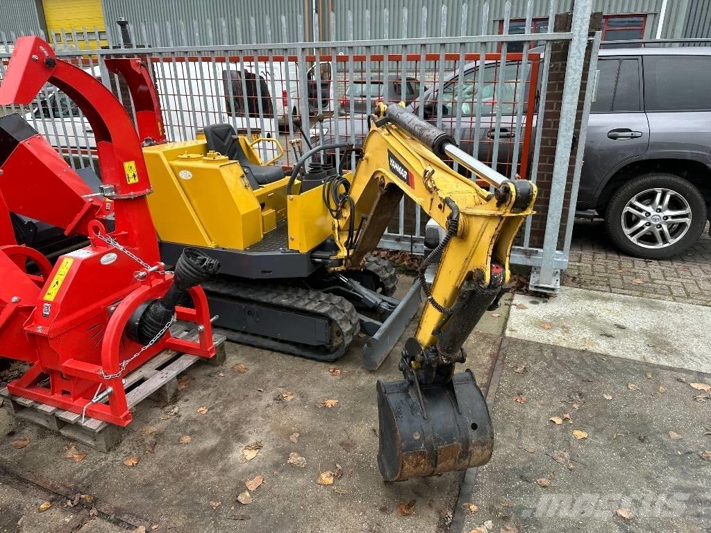 Yanmar B 12-1 Міні-екскаватори < 7т
