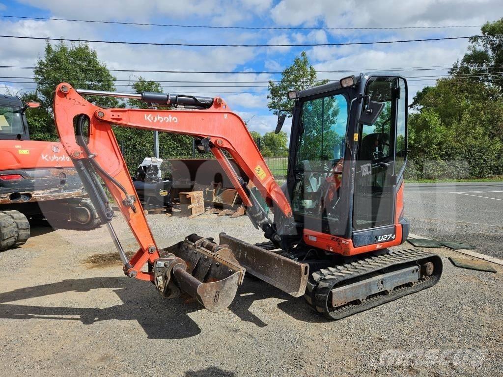 Kubota U 27 Міні-екскаватори < 7т