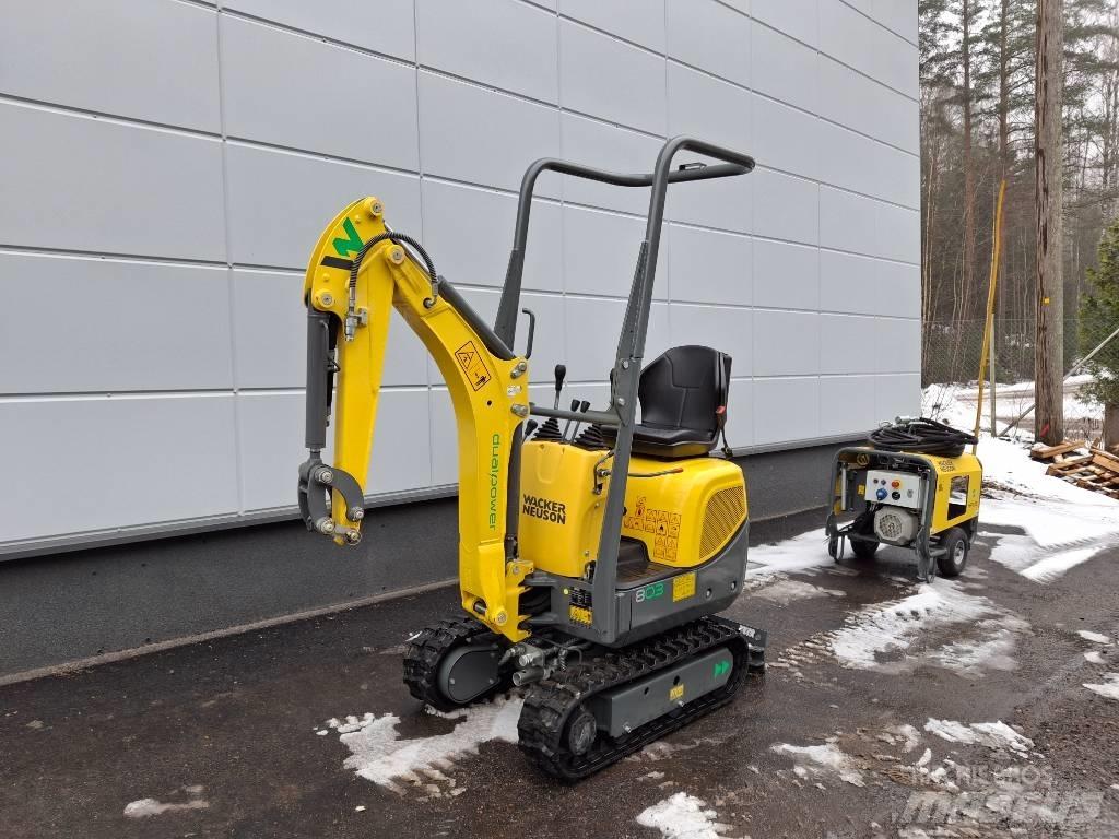 Wacker Neuson 803 Міні-екскаватори < 7т