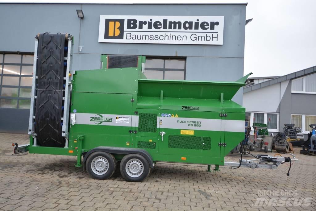 Zemmler MS 1600 Мобільні грохоти