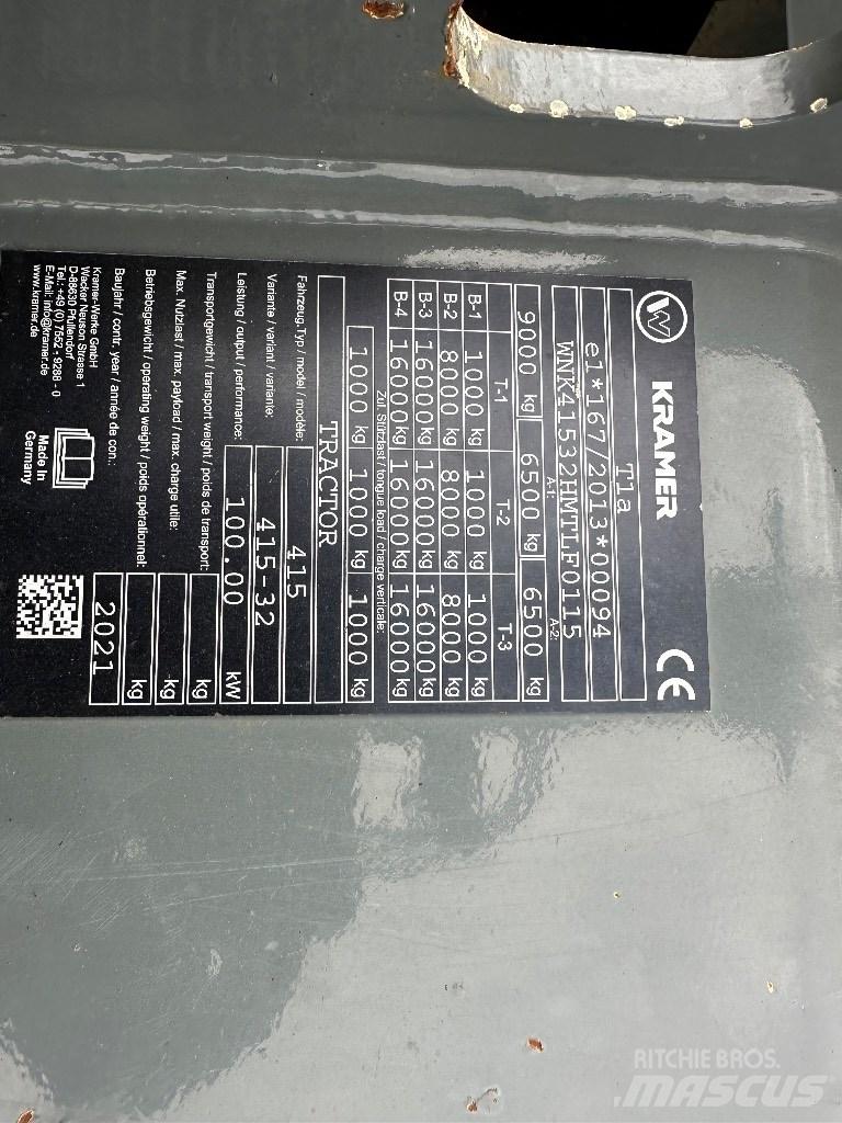 Kramer KT365 Телескопічний навантажувач