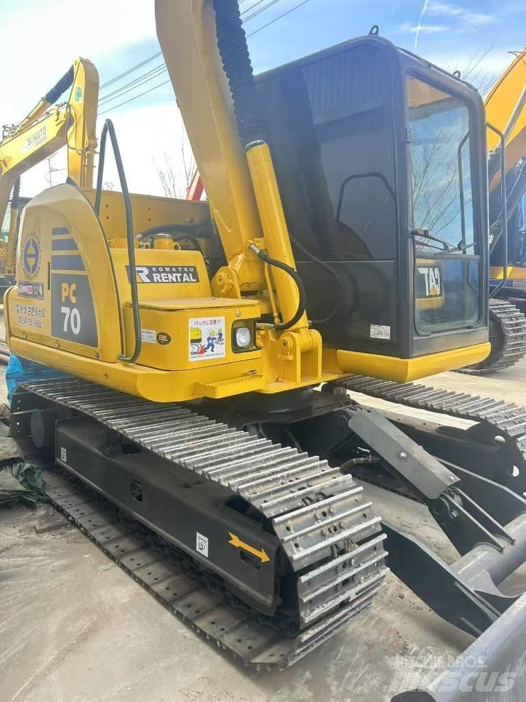 Komatsu PC 70 Міні-екскаватори < 7т