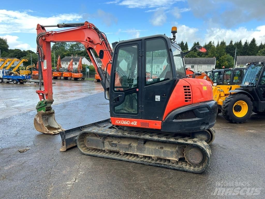 Kubota KX080-4 Середні екскаватори 7т. - 12т.